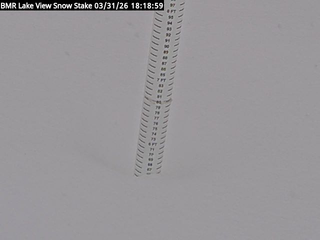 Lakeview Snow Depth Image