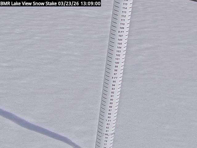 Lakeview Snow Depth Image