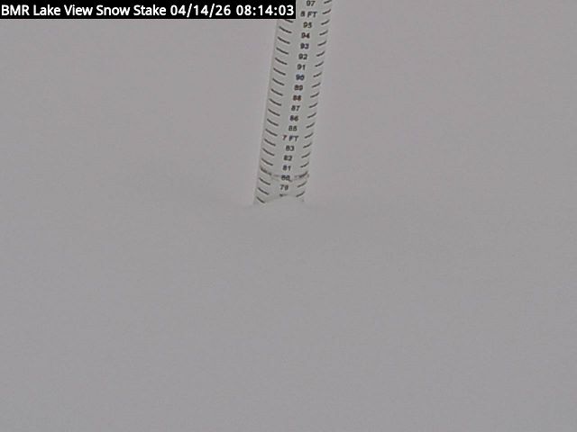 Lakeview Snow Depth Image