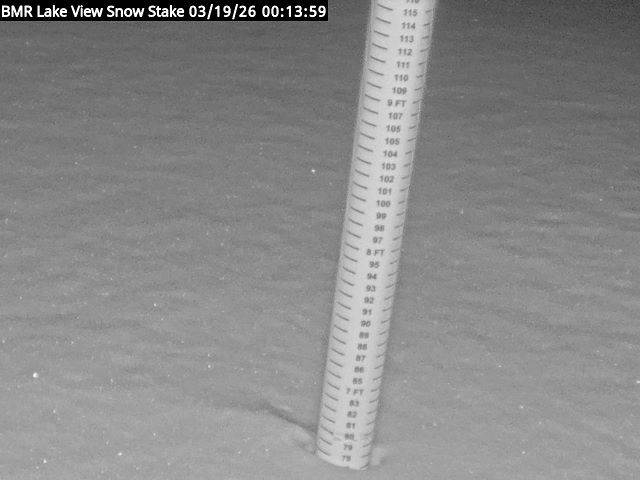 Lakeview Snow Depth Image