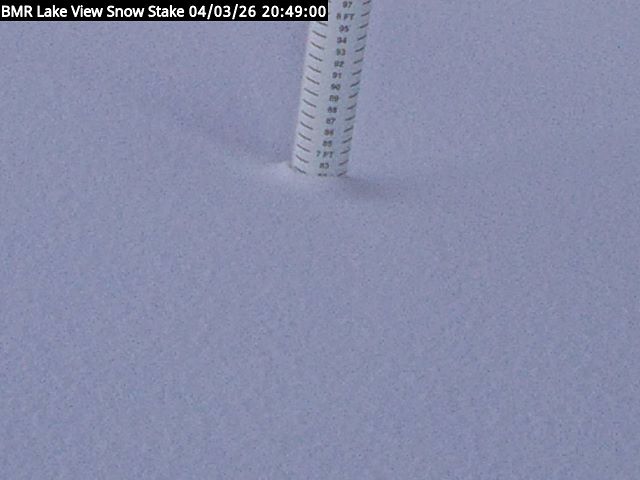 Lakeview Snow Depth Image