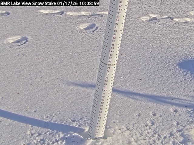 Lakeview Snow Depth Image