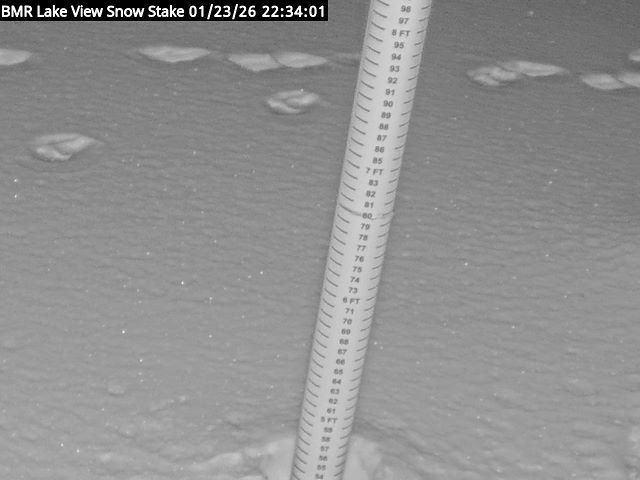 Lakeview Snow Depth Image