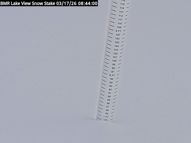 Lakeview Snow Depth Image