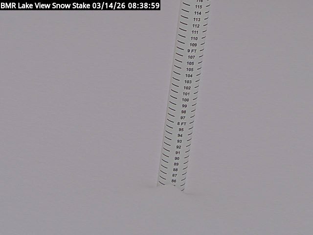 Lakeview Snow Depth Image
