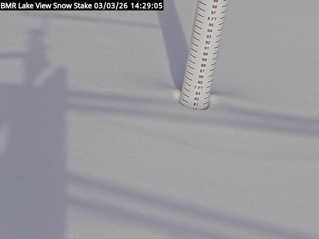 Lakeview Snow Depth Image