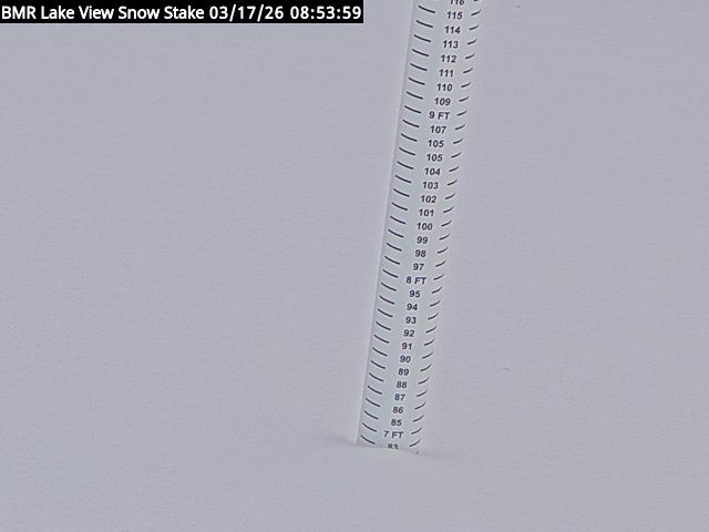 Lakeview Snow Depth Image