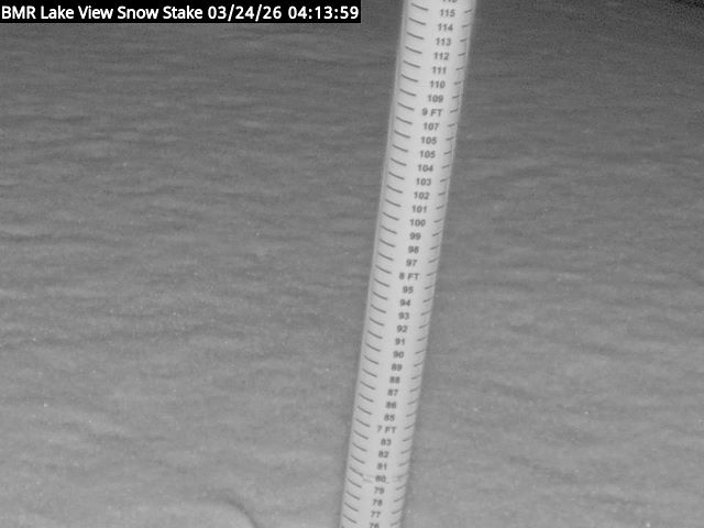 Lakeview Snow Depth Image