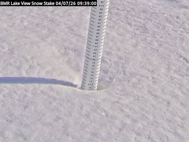 Lakeview Snow Depth Image