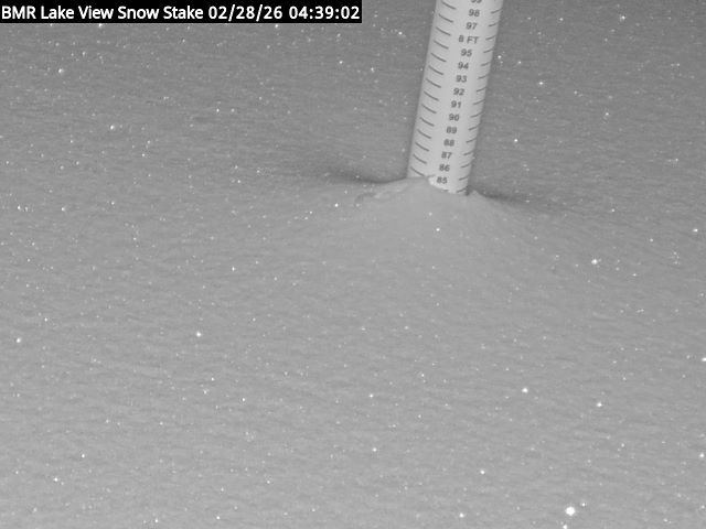 Lakeview Snow Depth Image