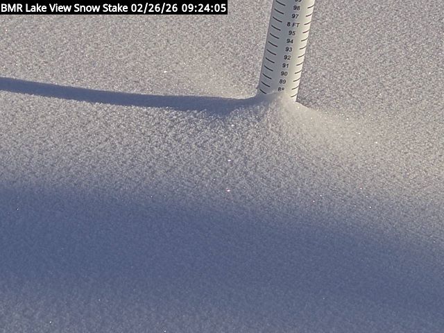 Lakeview Snow Depth Image