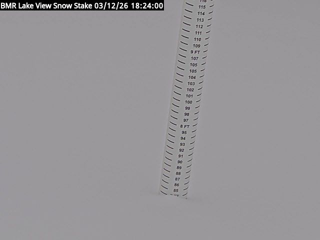 Lakeview Snow Depth Image