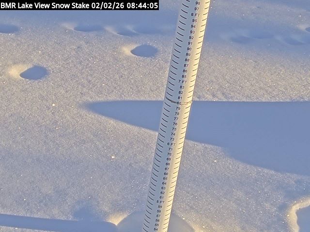 Lakeview Snow Depth Image