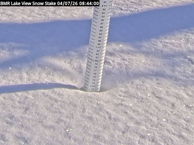 Lakeview Snow Depth Image