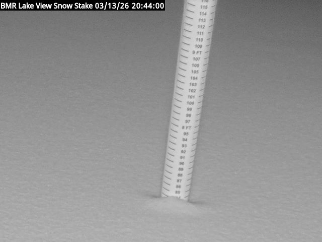 Lakeview Snow Depth Image