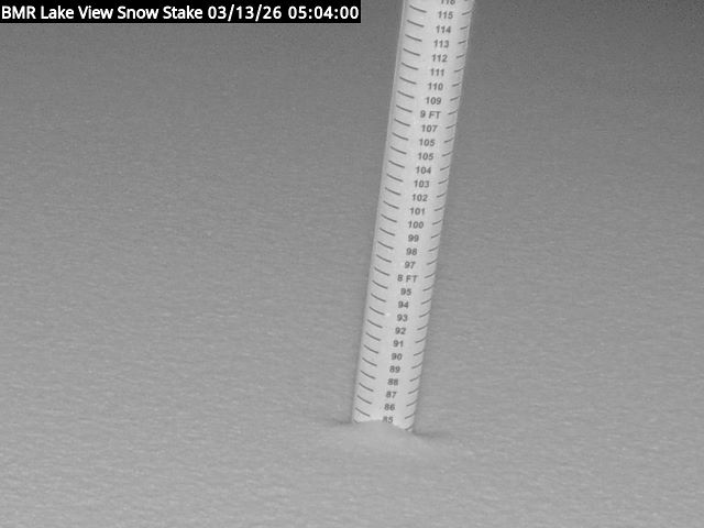 Lakeview Snow Depth Image