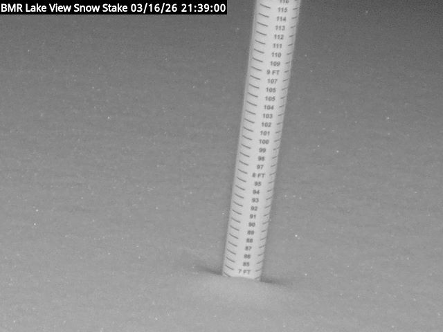 Lakeview Snow Depth Image