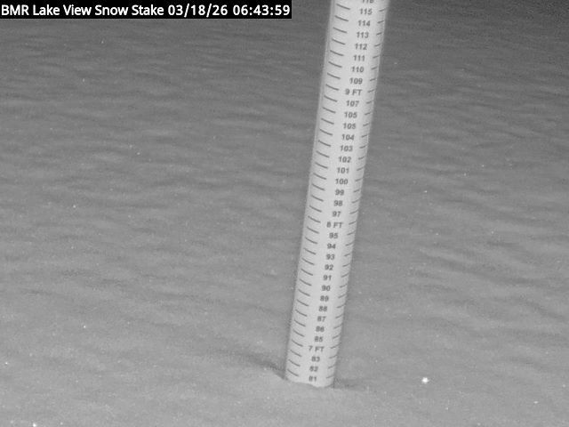 Lakeview Snow Depth Image