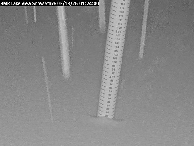 Lakeview Snow Depth Image