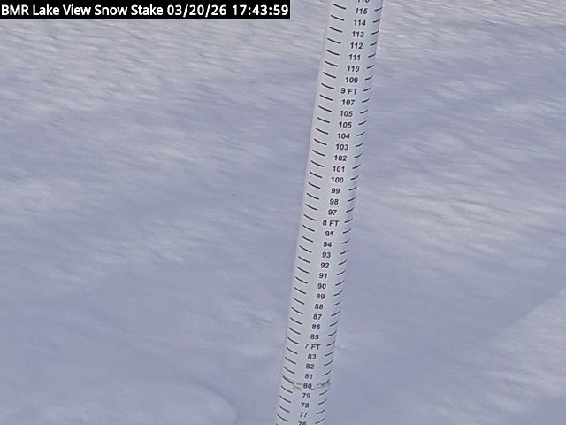 Lakeview Snow Depth Image
