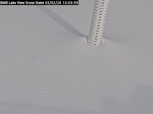 Lakeview Snow Depth Image
