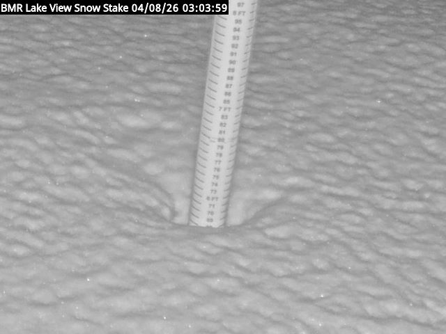 Lakeview Snow Depth Image