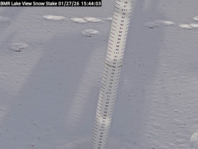 Lakeview Snow Depth Image