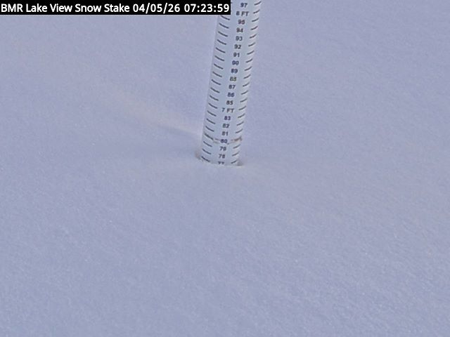 Lakeview Snow Depth Image