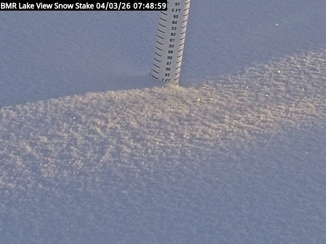 Lakeview Snow Depth Image