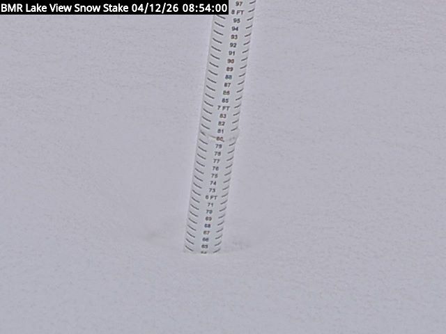 Lakeview Snow Depth Image