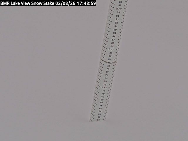 Lakeview Snow Depth Image