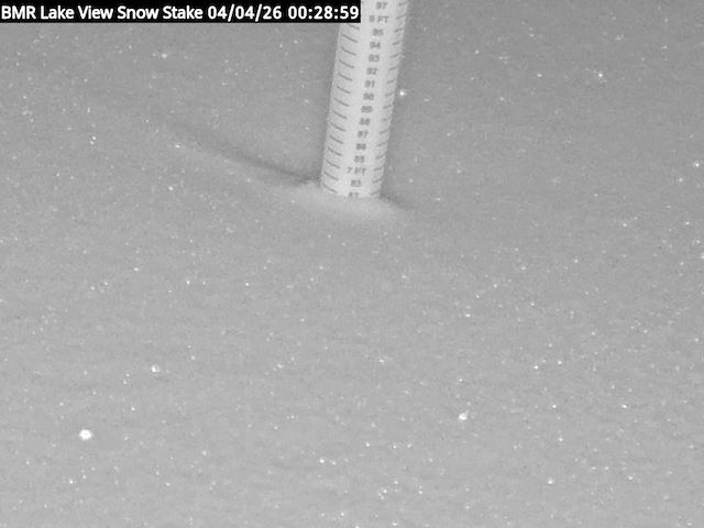 Lakeview Snow Depth Image