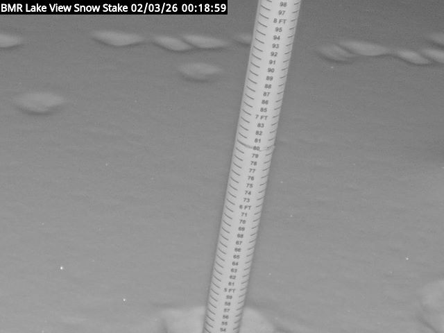 Lakeview Snow Depth Image