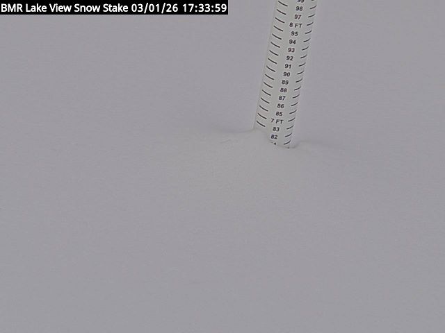 Lakeview Snow Depth Image