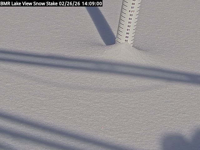 Lakeview Snow Depth Image
