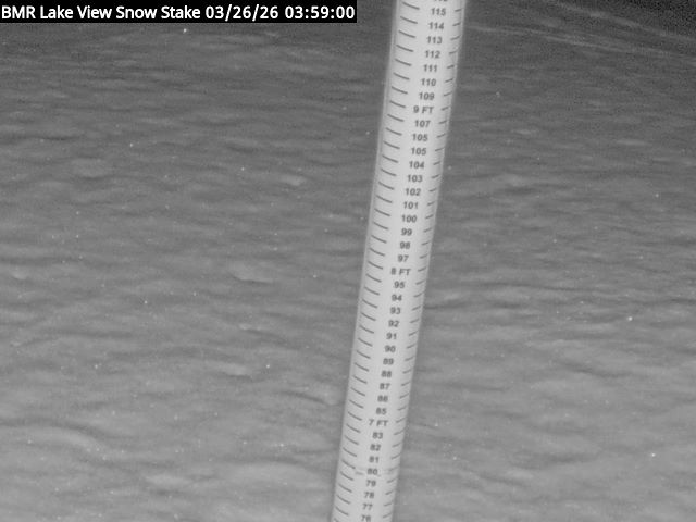 Lakeview Snow Depth Image