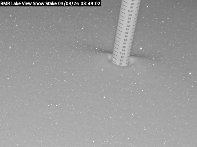 Lakeview Snow Depth Image