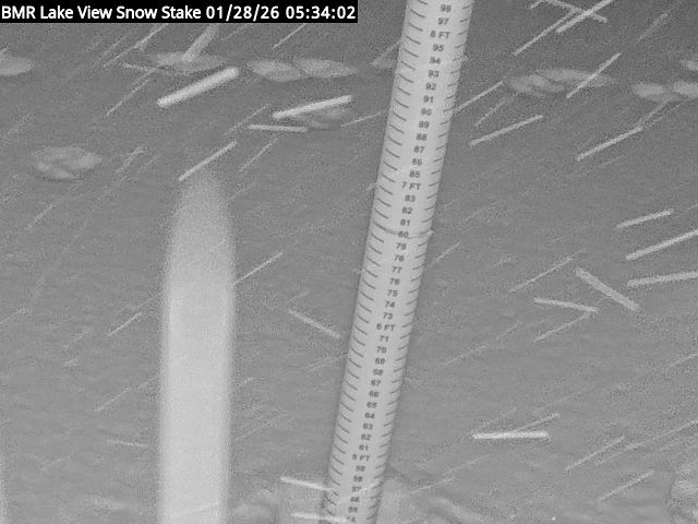 Lakeview Snow Depth Image