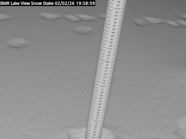 Lakeview Snow Depth Image