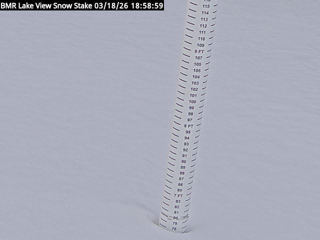 Lakeview Snow Depth Image