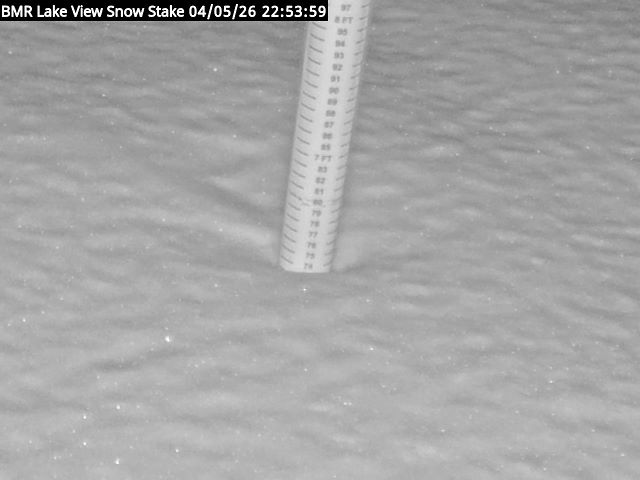 Lakeview Snow Depth Image