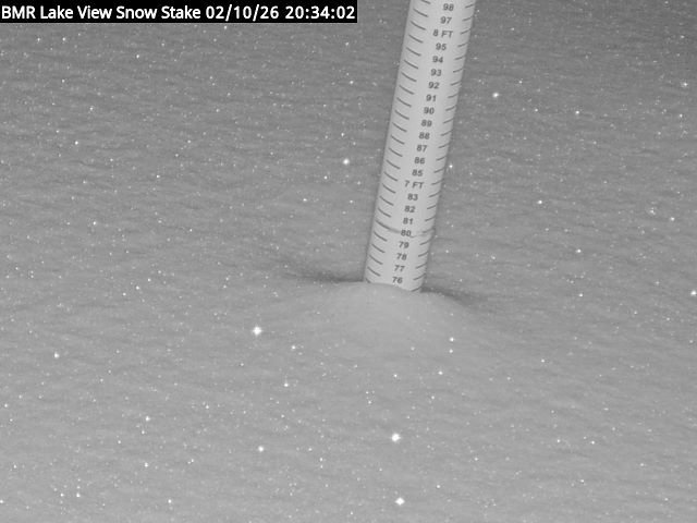 Lakeview Snow Depth Image