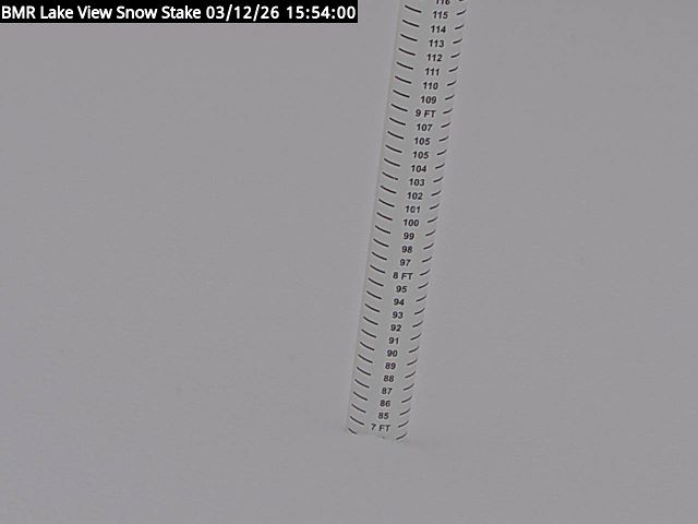 Lakeview Snow Depth Image