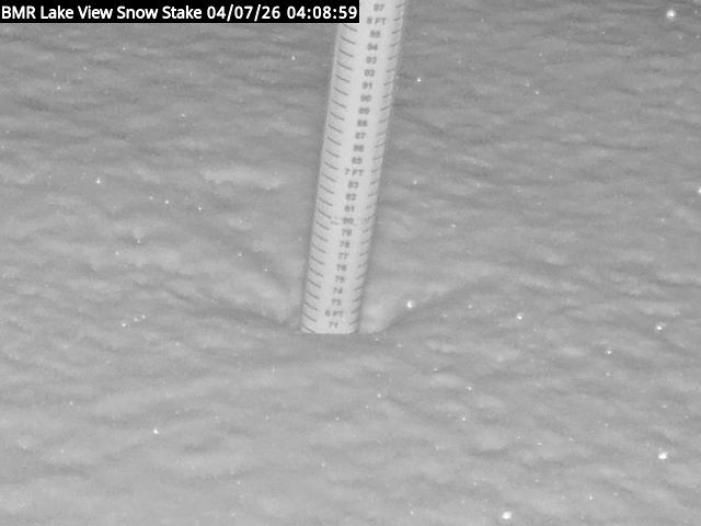 Lakeview Snow Depth Image