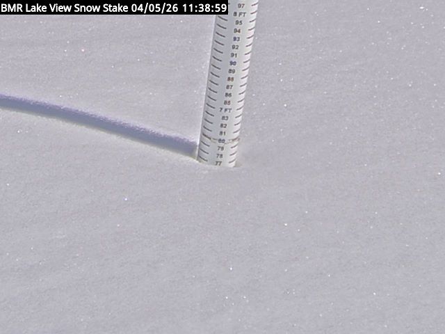 Lakeview Snow Depth Image