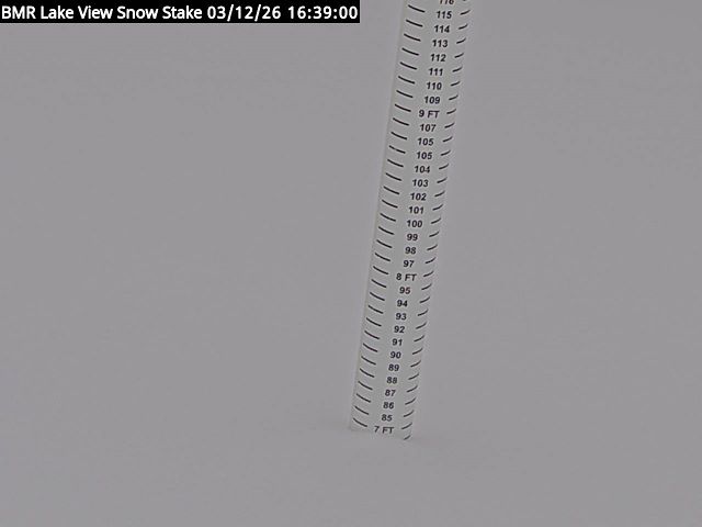 Lakeview Snow Depth Image