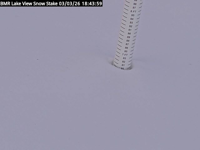 Lakeview Snow Depth Image