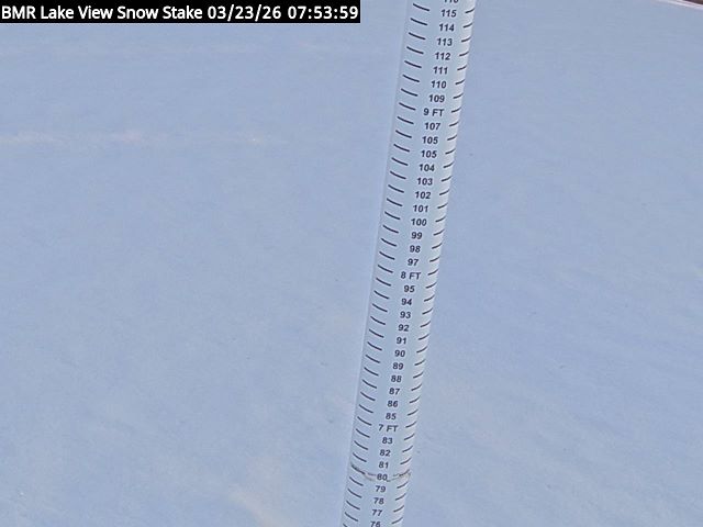 Lakeview Snow Depth Image