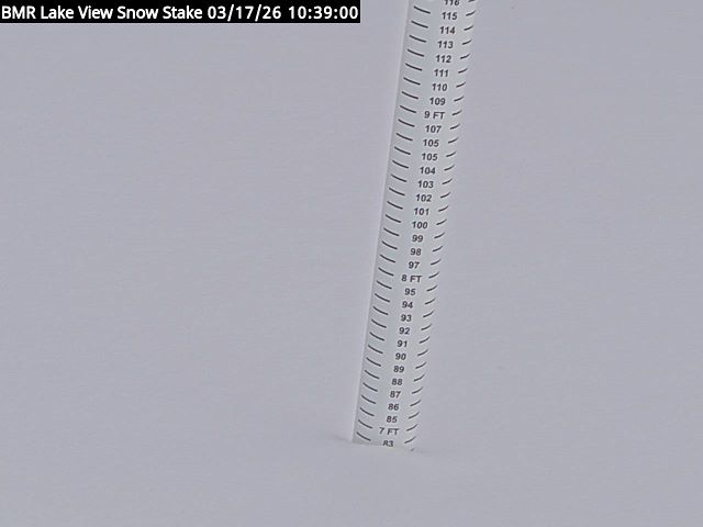 Lakeview Snow Depth Image