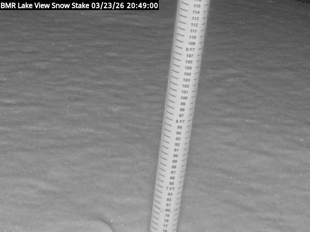 Lakeview Snow Depth Image